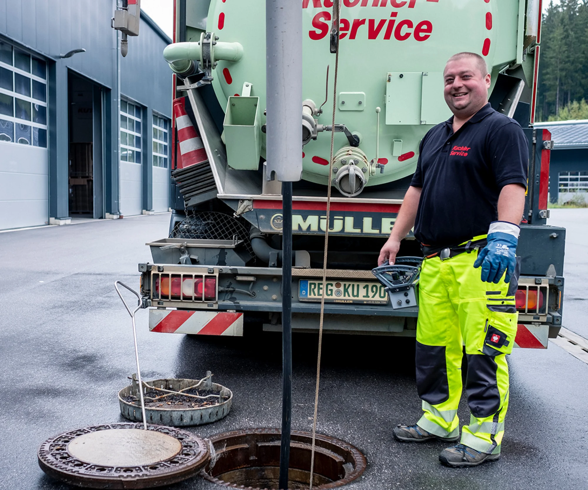 Leistungen für Kanalreinigung und Rohrreinigung in Leuchtenberg